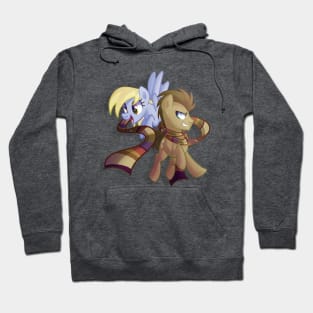 Derpy And Doctor Whooves Hoodie